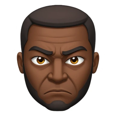 angry Iraqi, in profile sticker