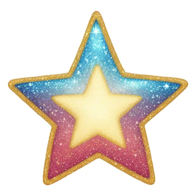 sparkles stars sticker