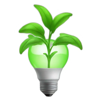 green energy sticker