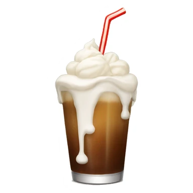 Root beer float  sticker