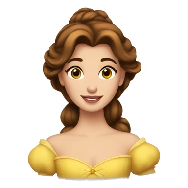 Princess belle  sticker