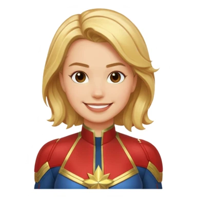 Captain Marvel sticker