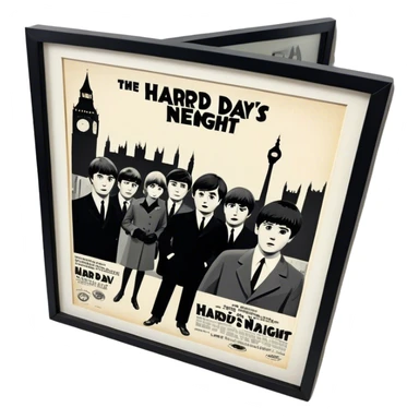 A hard day’s night sticker