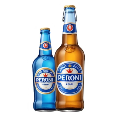 PERONI BOTTLE unbranded sticker