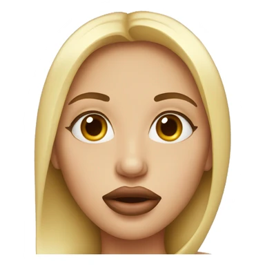 Women have big lips sticker