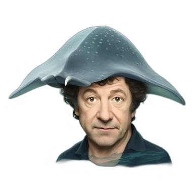 stephen rea as a sting ray sticker