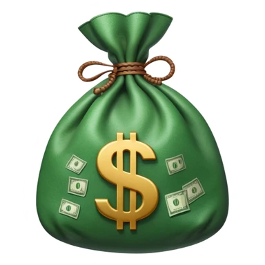 angry bag of money with dollar sign sticker