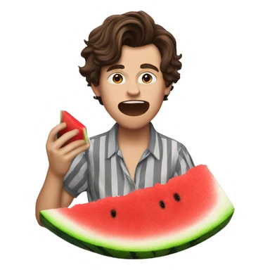 Harry styles eating watermelon  sticker
