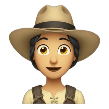 Rana vaquera  sticker