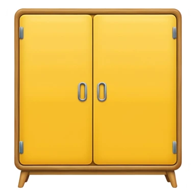 yellow wardrobe
 sticker
