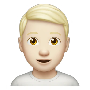 Un albinos français sticker