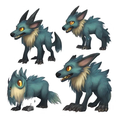 Cute Protogen-vernid-sergal-wickerbeast by griffsnuff & LiLaiRa & Falvie full body  sticker