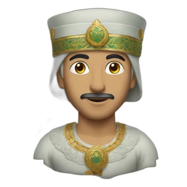 Roi du maroc sticker