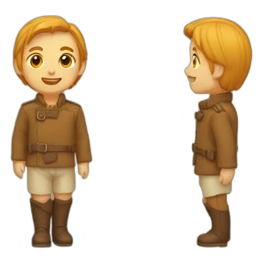 Roux en forme de roue sticker