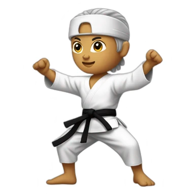 karate-kid sticker