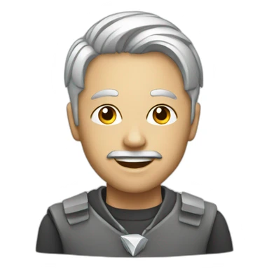 silver ethereum sticker