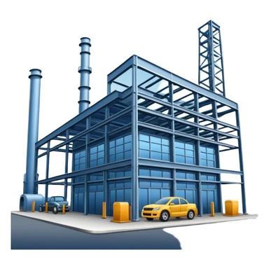 automobile plant sticker