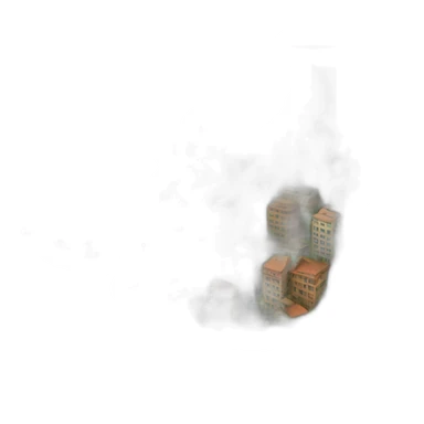 city under sea sticker