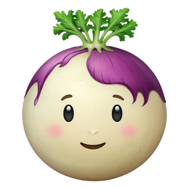 turnip no face sticker