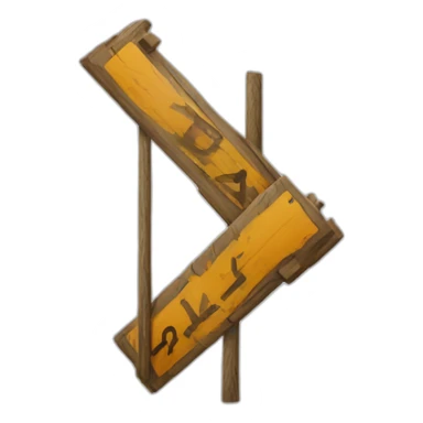 sign dangerous sticker