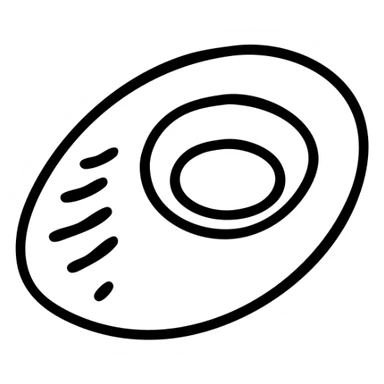 Create a clean, minimal icon of Patomskiy crater with simple lines and no fill, inspired by the reference image. Focus on clarity and simplicity in an outlined style. sticker