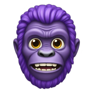 purple ape sticker