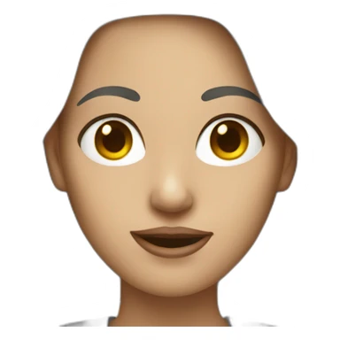 telling white woman sticker