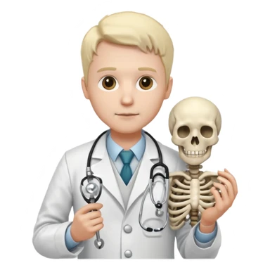 Doctor, Skeleton. sticker