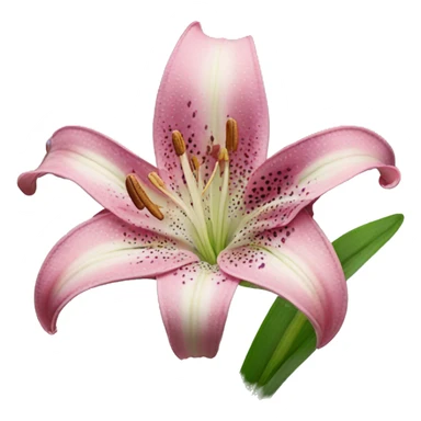 the stargazer lily sticker