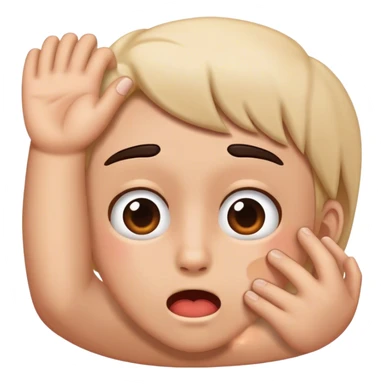 slap in the face sticker