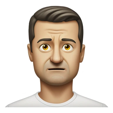 vladimir zelensky angry sticker