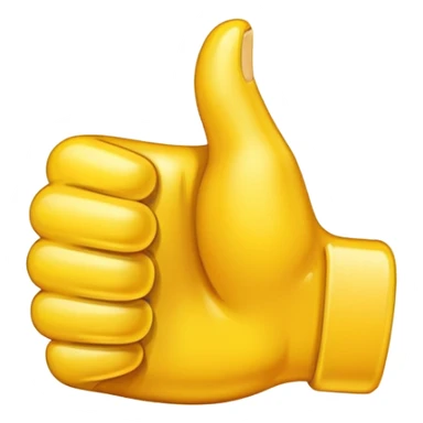thumbs up emoji sticker