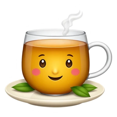 İnce belli çay bardağı sticker