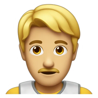 Emoji suspicious  sticker