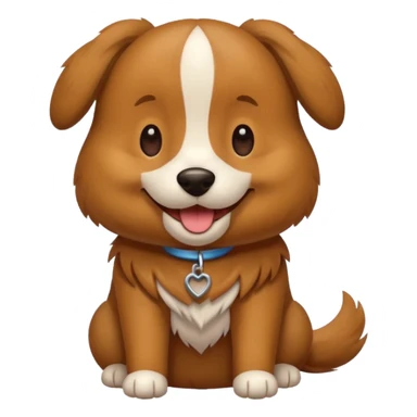 A dog saying thank you sticker