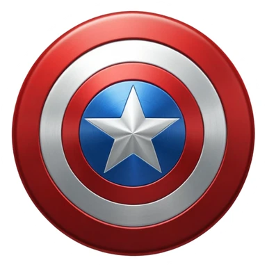 captain america shield emoji 3d sticker