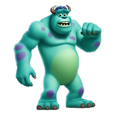 Monsters Inc. sticker