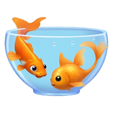 goldfish cat sticker