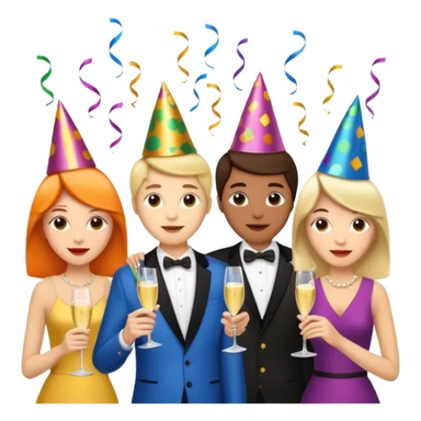 2026 new year eve sticker