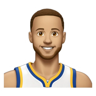 une chévre avec le visage de stephen curry sticker