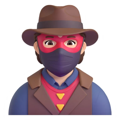 Arthur Morgan with a mask sticker