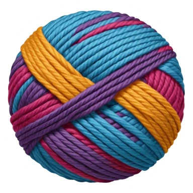 ball of yarn sticker