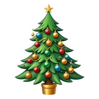 Christmas emoji sticker