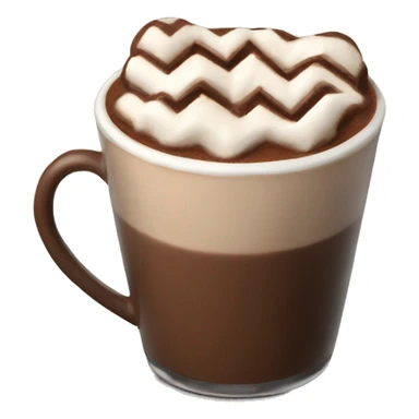 Baileys hot chocolate sticker
