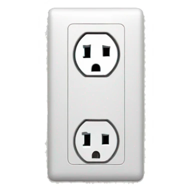 power socket sticker