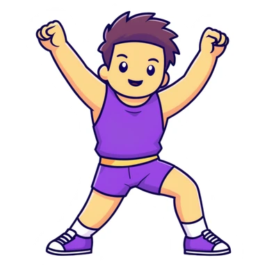patricio from sponge bob dancing sticker