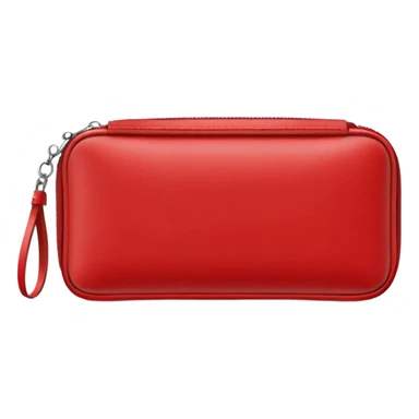 red pencilcase sticker