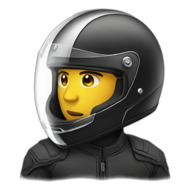 wearing cool motorcycle helmet sticker