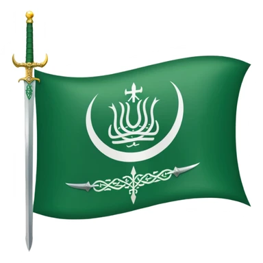 Saudi Arabia flag sticker