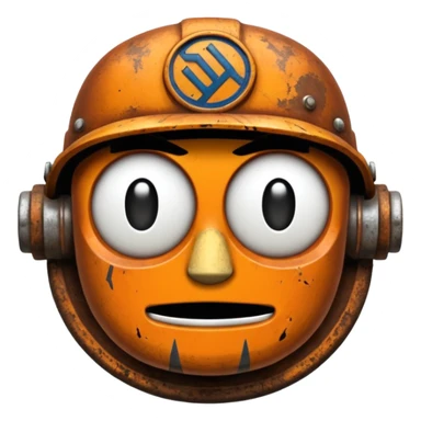 Create a Discord server icon that displays the name DUBS based on the Rust video game. sticker